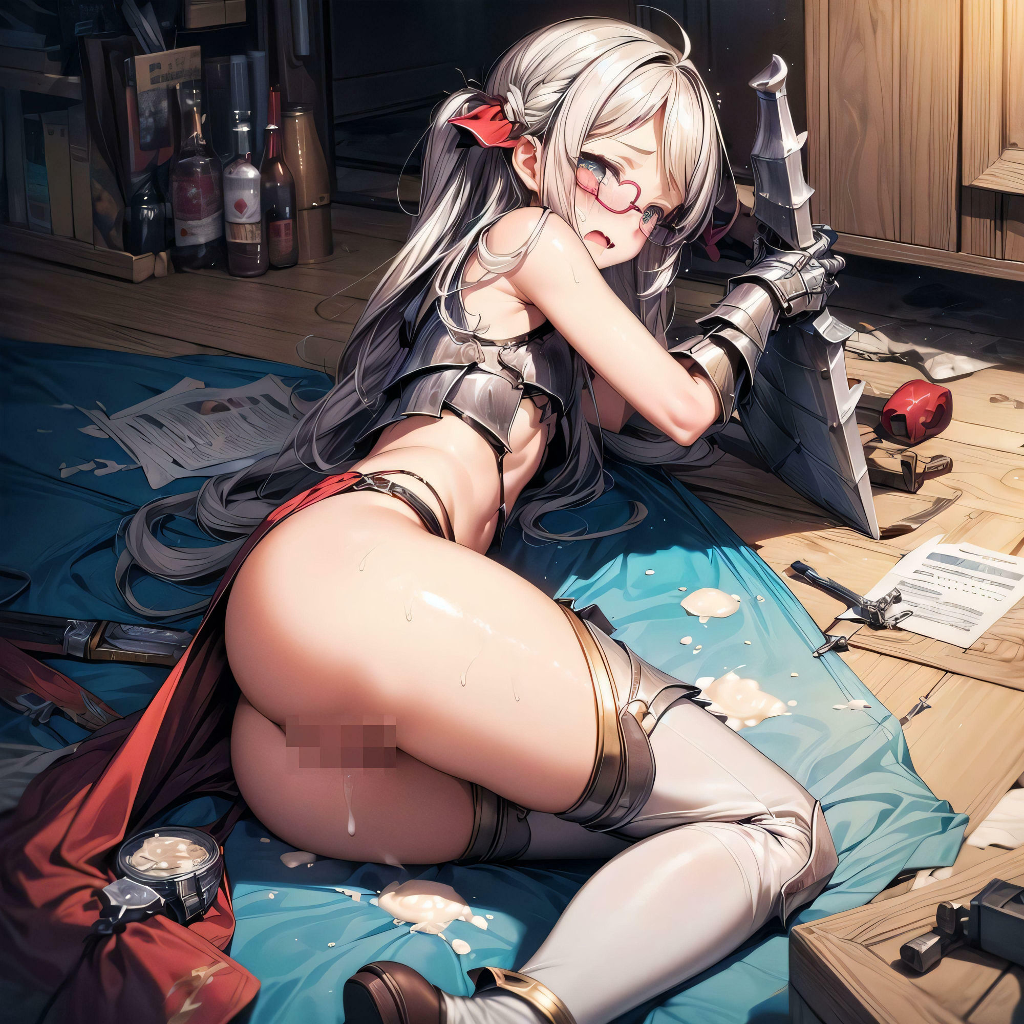 敗北ヒロイン絶望触手姦