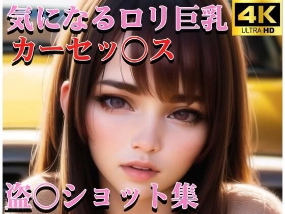 街で気になるロリ巨乳 カーセック〇 盗〇ショット集 車の中ではこんなにも大胆に！？