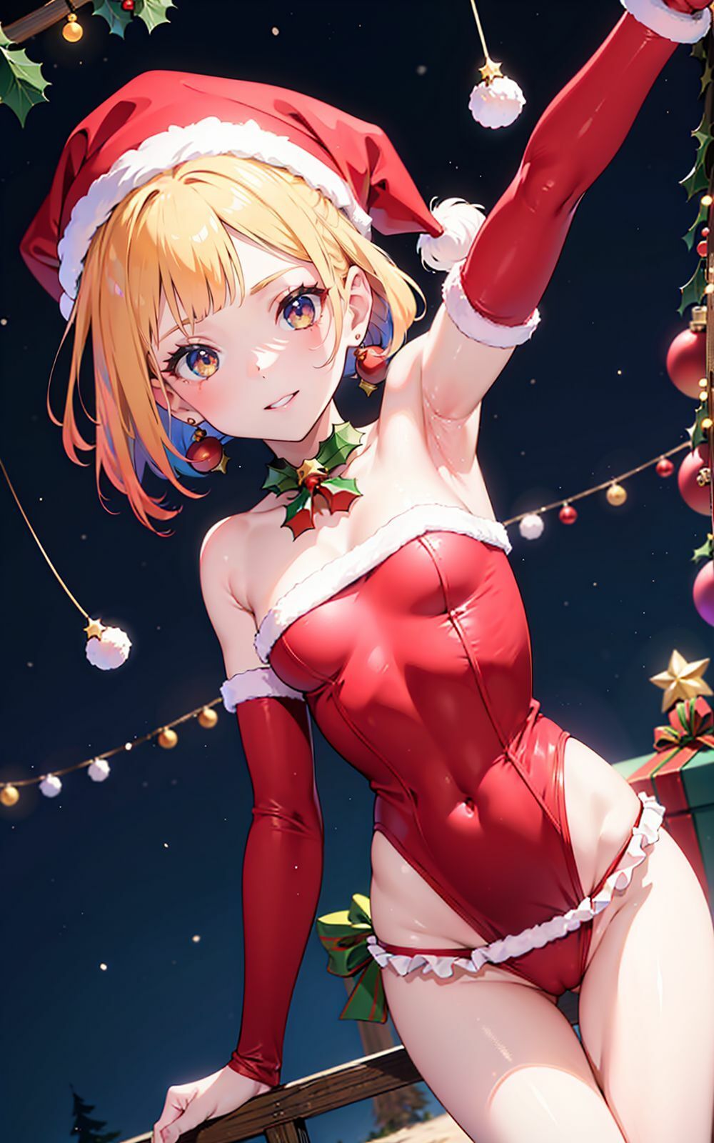 サンタコスプレ イラスト