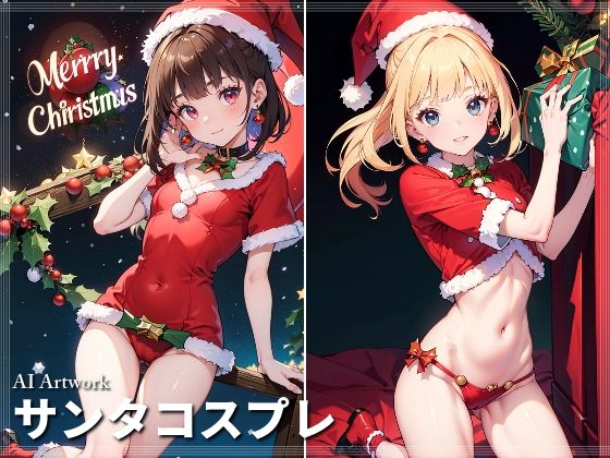 サンタコスプレ イラスト