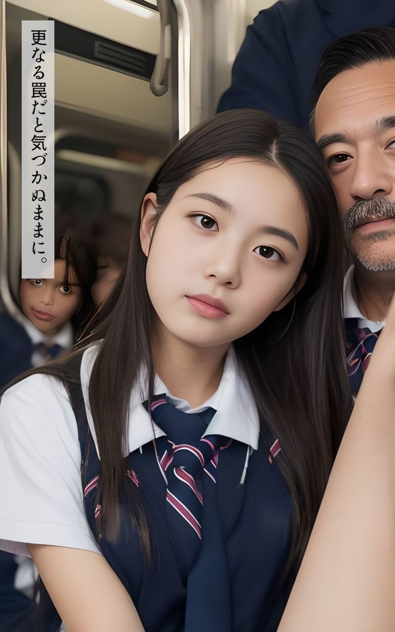 女子校生IN痴●電車SNSにひそむ罠(ストーリー付)第五集