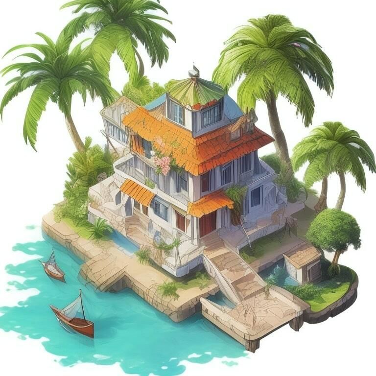 【無料】立方体視点の自然風景素材01 TRPG、ゲーム開発、動画素材などにご利用ください