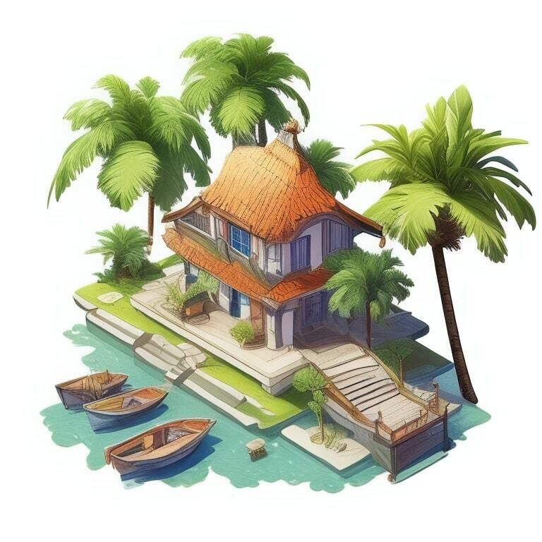 【無料】立方体視点の自然風景素材01 TRPG、ゲーム開発、動画素材などにご利用ください