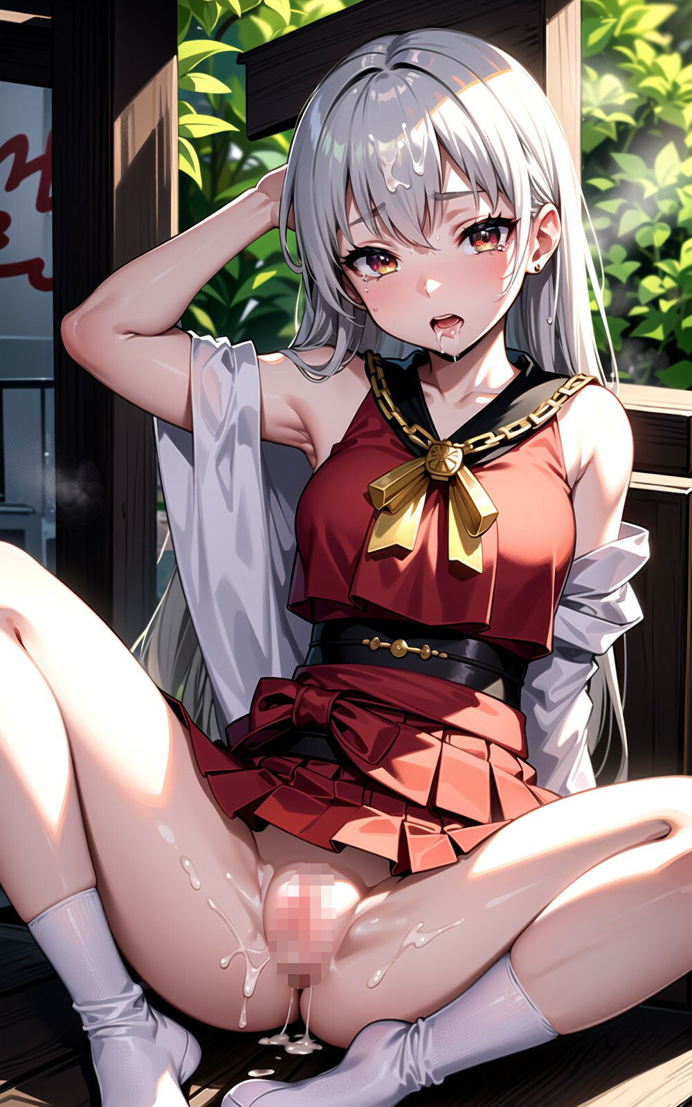 女子校生が巫女バイト〜異世界で強●中出し〜