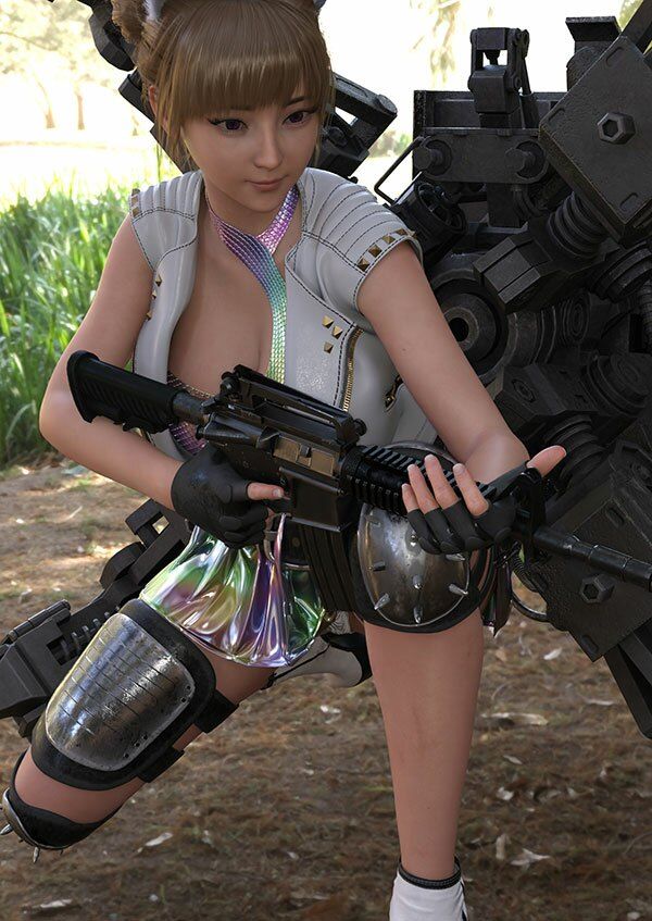 【▲100】廻里が主人公のMMORPG『編隊コレクション』ゲーム動画（Vol.1:編隊モード突入で編隊娘のスカート内鑑賞 PV05:ハート柄パンティ）