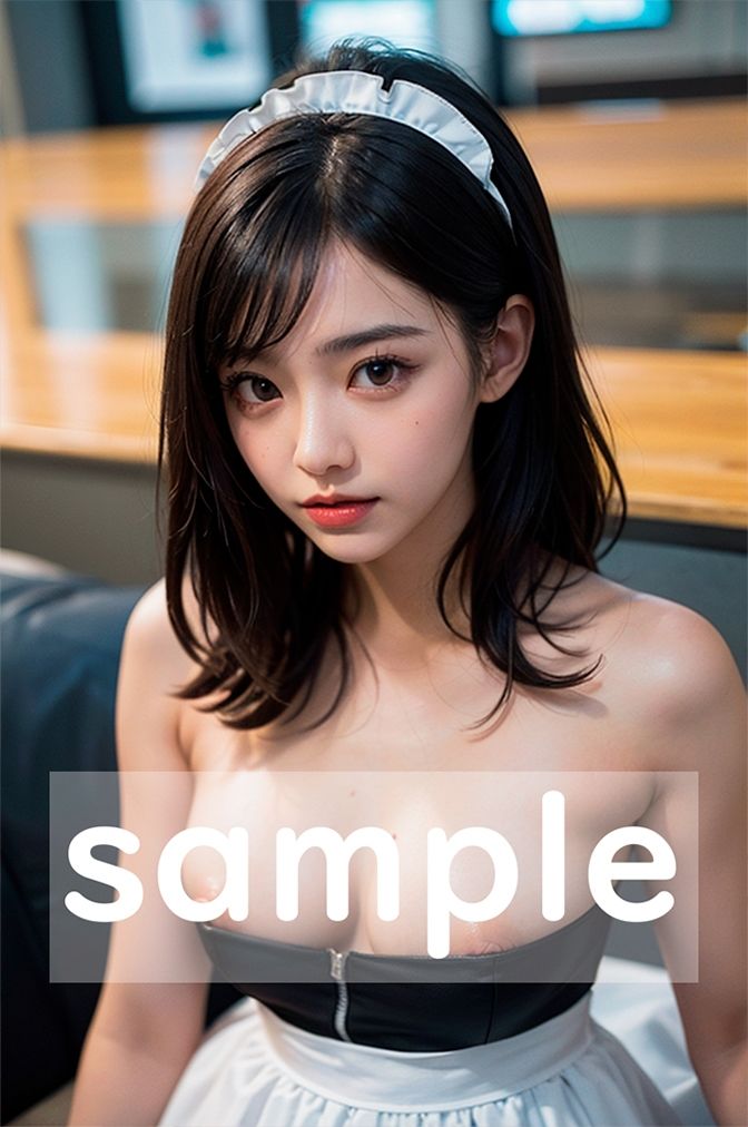 【揺れるおっぱい動画付】コンカフェメイド編