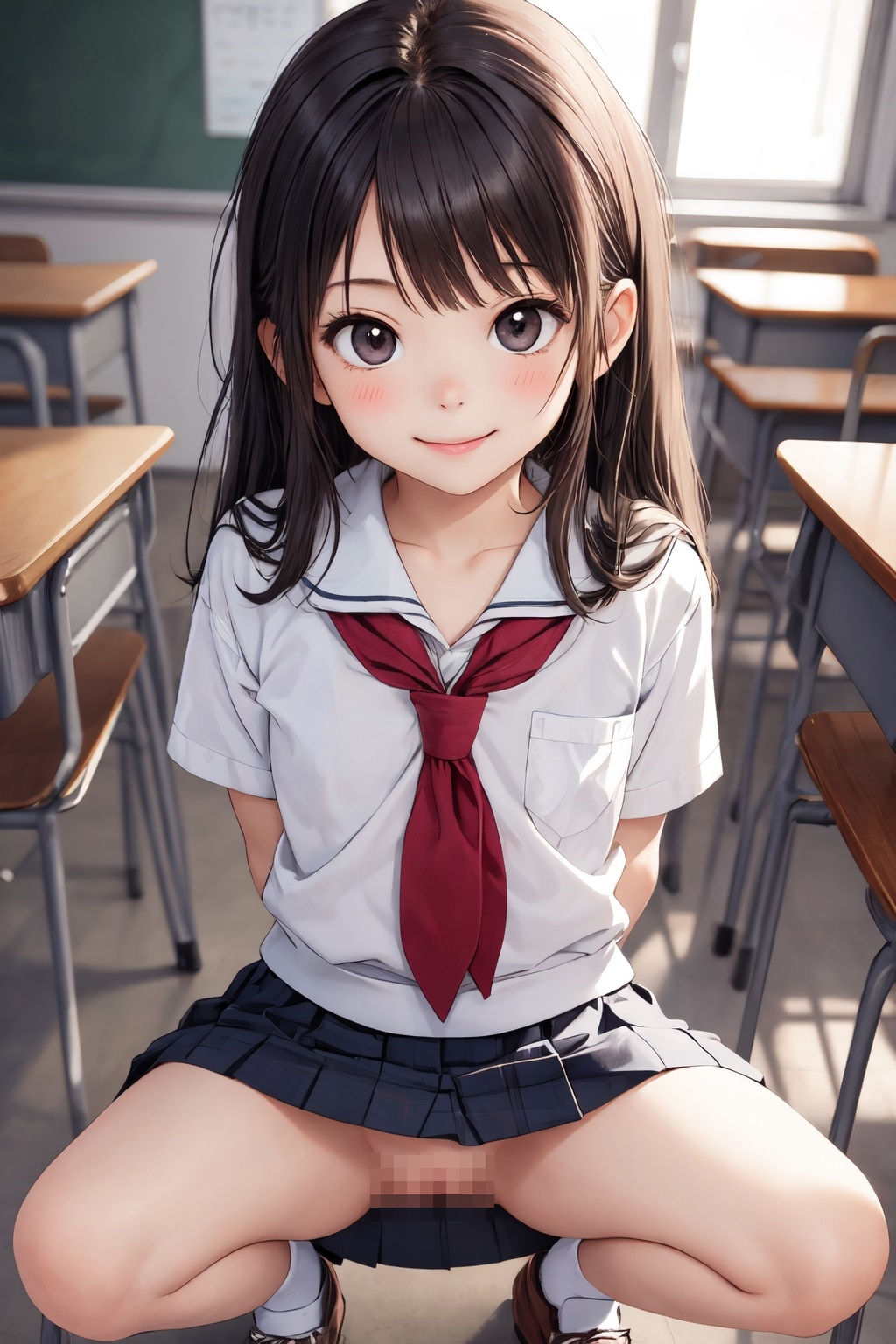 ちょっとちっぱい女子校生たち