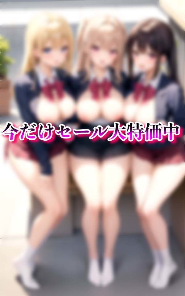 超乳揃いの制服美少女集