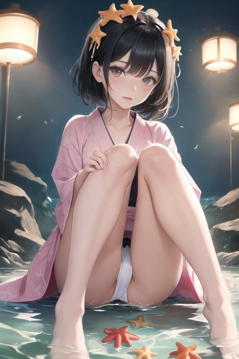 【露出狂】巨乳浴衣美女★パンツ丸出しが日常の世界線