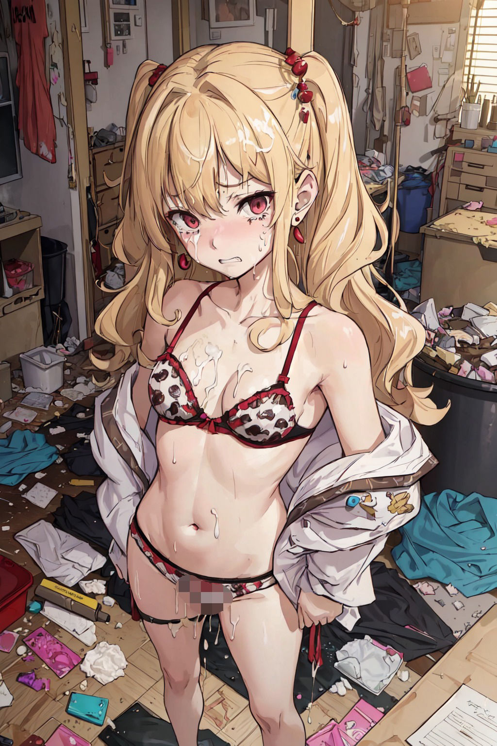 【AI作品】messy room collection vol.7