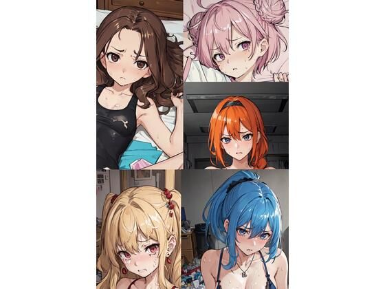 【AI作品】messy room collection vol.7