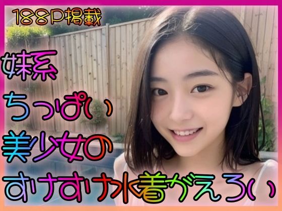 妹系ちっぱい美少女のすけすけ水着がエロい