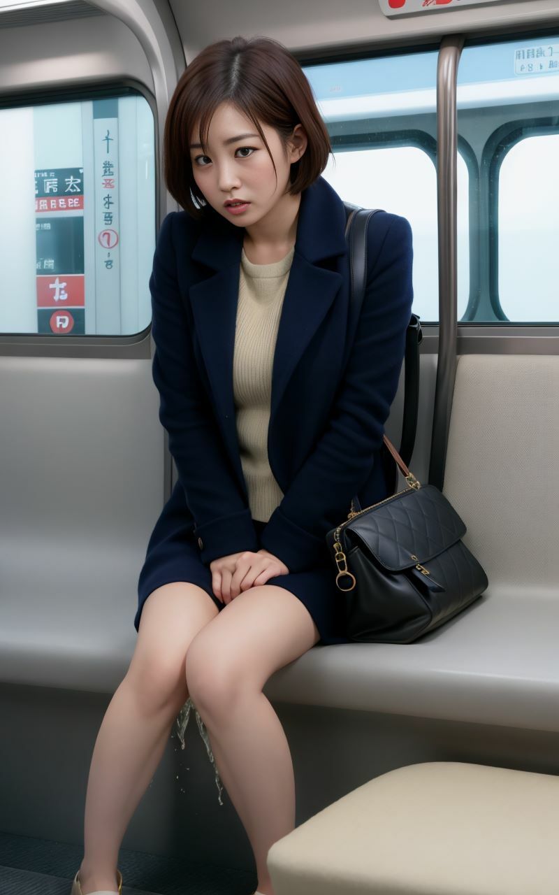 電車内おもらし