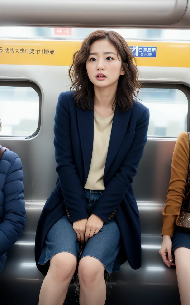 電車内おもらし