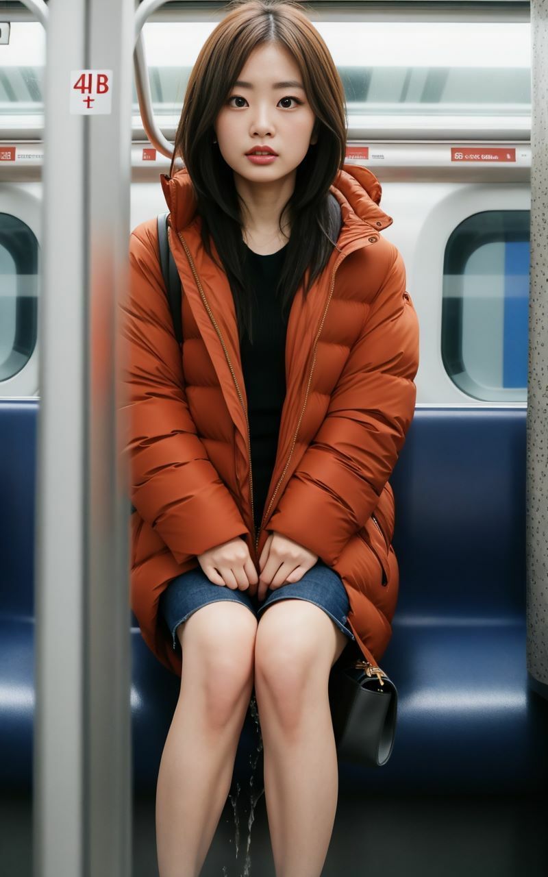 電車内おもらし