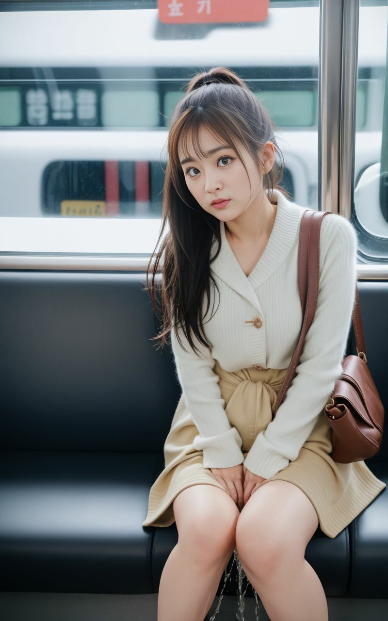 電車内おもらし