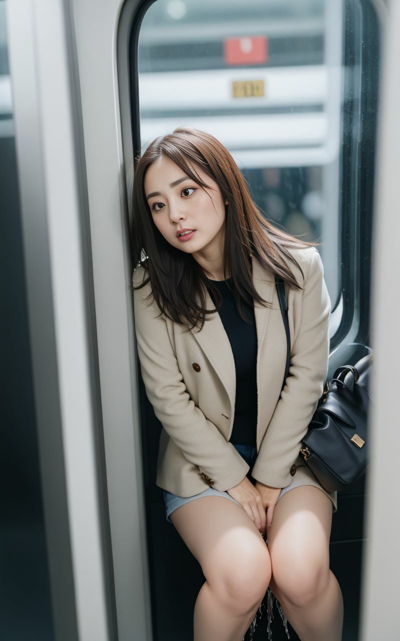 電車内おもらし