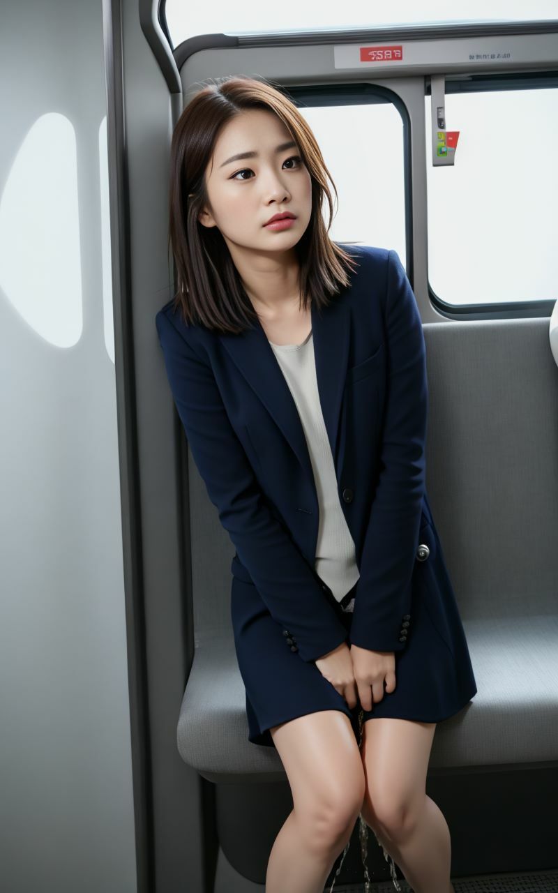 電車内おもらし