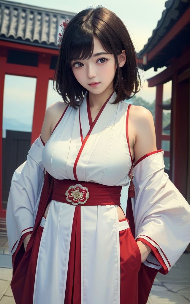 グラビア写真集 かわいい巫女さん Vol.1