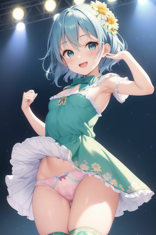 アイドルちゃんはパンチラ可愛い