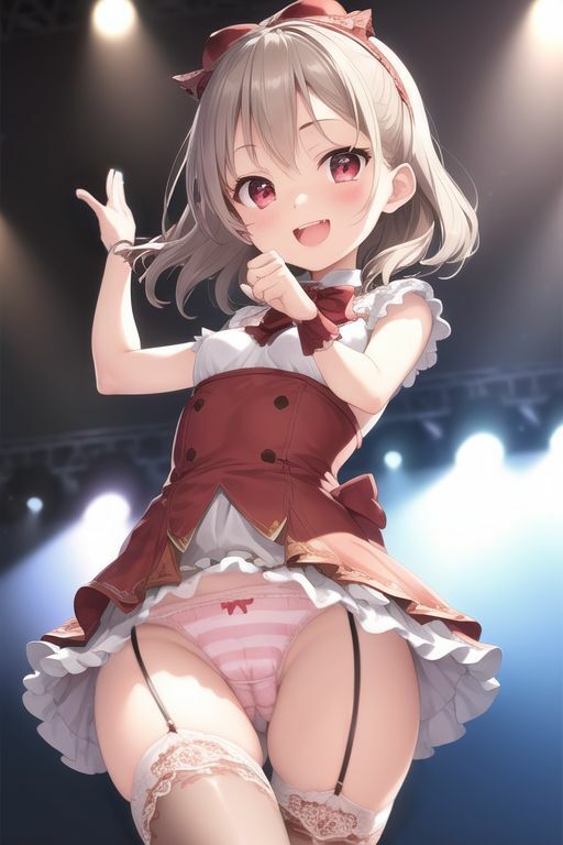 アイドルちゃんはパンチラ可愛い
