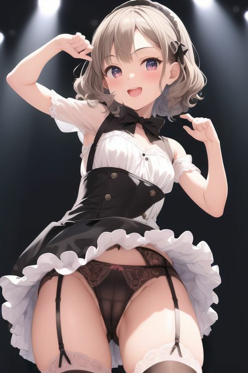 アイドルちゃんはパンチラ可愛い