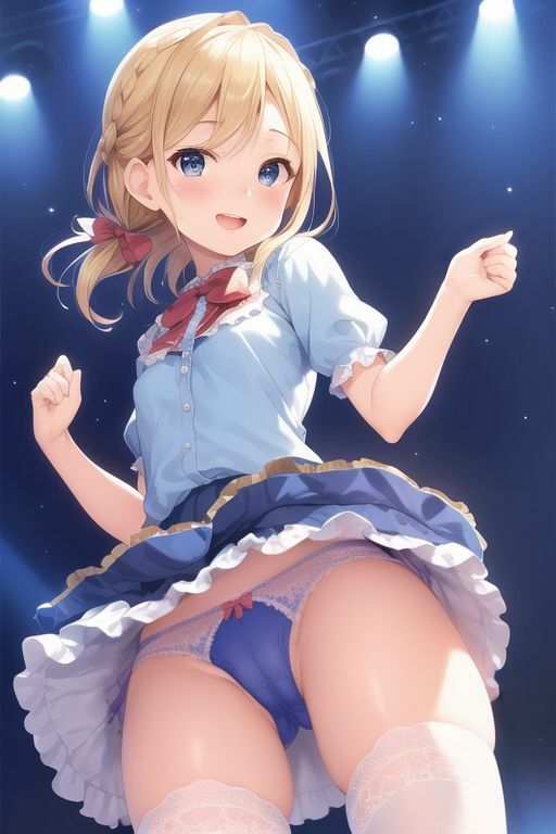 アイドルちゃんはパンチラ可愛い