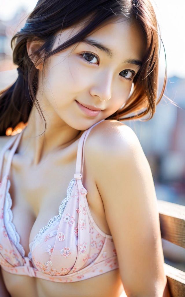 グラビア写真集 街中で下着姿の美女 Vol.3