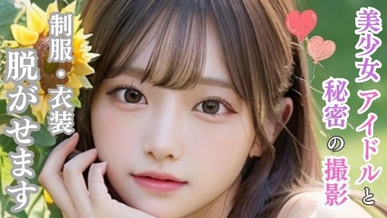 美少女アイドルと秘密の撮影〜制服と衣装全部脱がせます〜