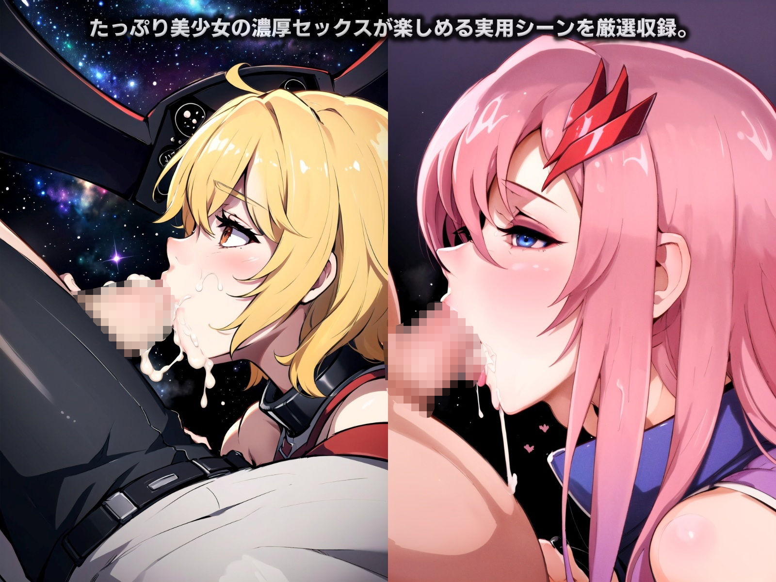 ガ〇ダムシ●ド・フリーセックス…宇宙でも中出し放題!ほしいのはあなたの種です!【220P】