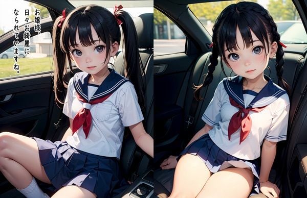 お嬢様と運転手