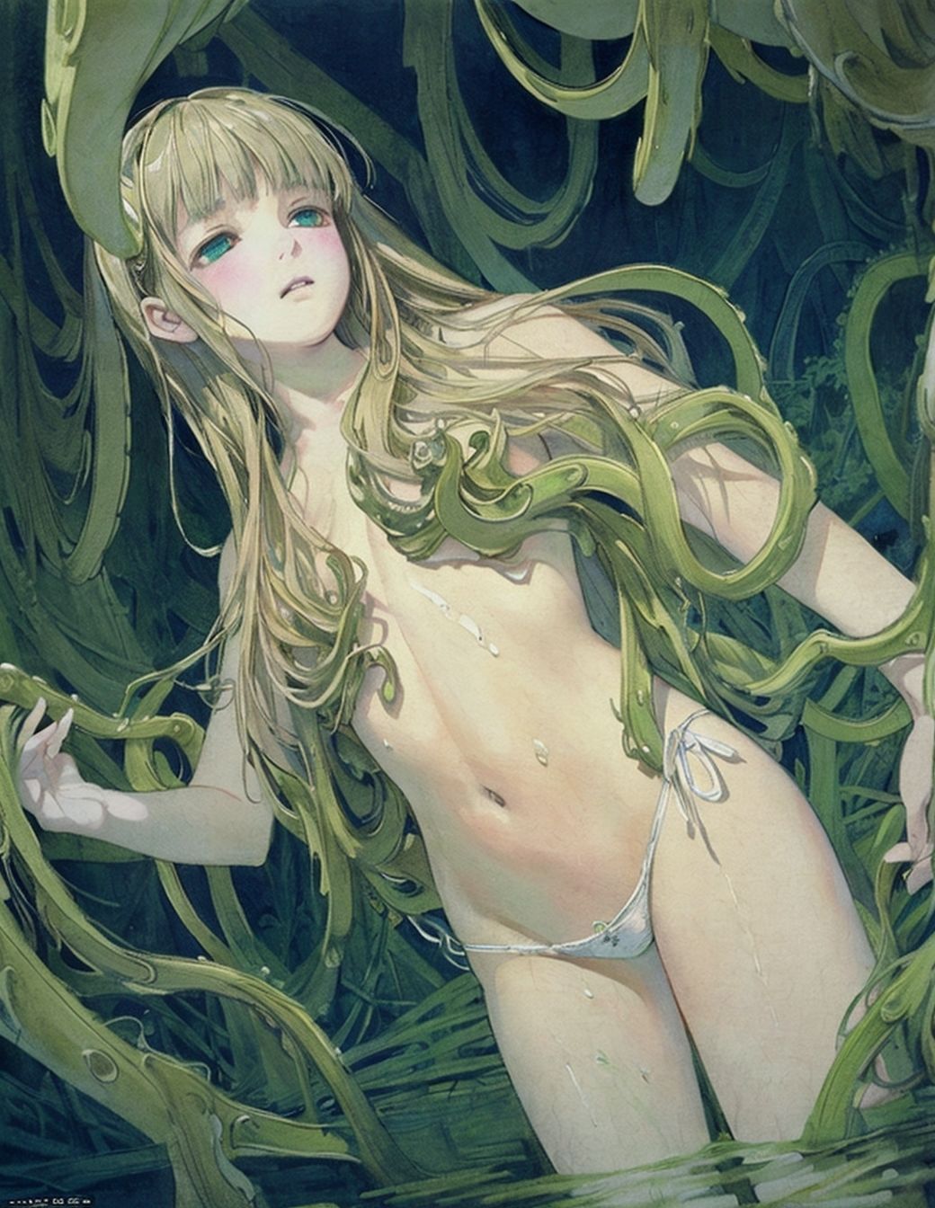 AIイラスト集 触手-Shokushu 200ページ