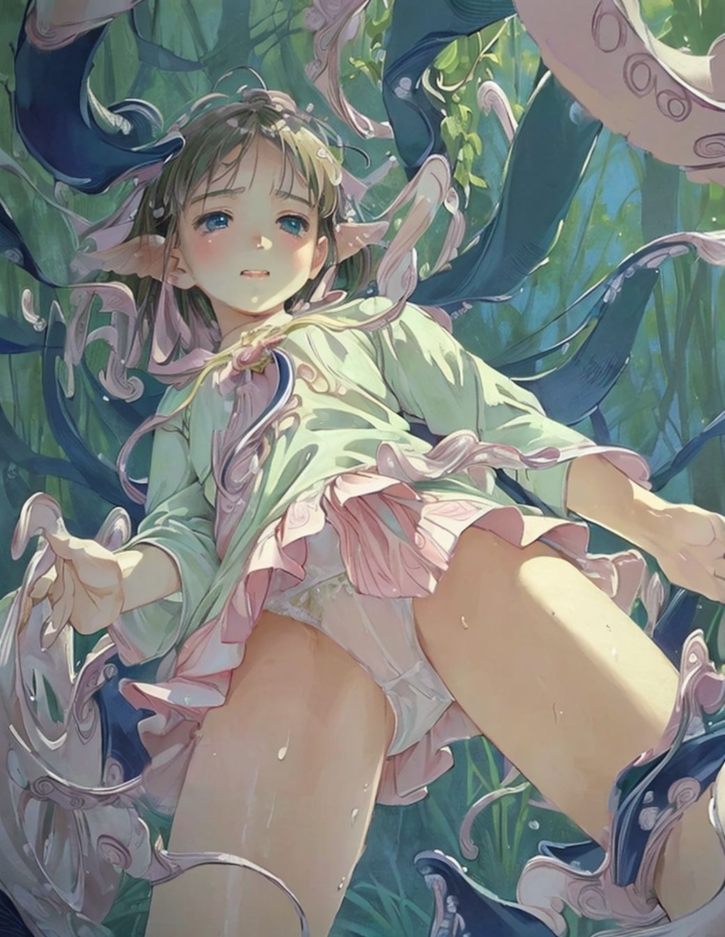 AIイラスト集 触手-Shokushu 200ページ