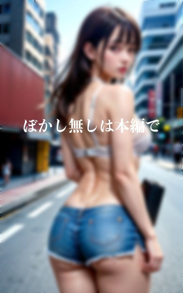 大ボリューム！ケツ丸出しの痴女が街中に大量発生して...そこらじゅうパンツハーレムに
