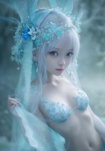 異世界の水色夢 青 × 水 × 若き女性 Vol.2