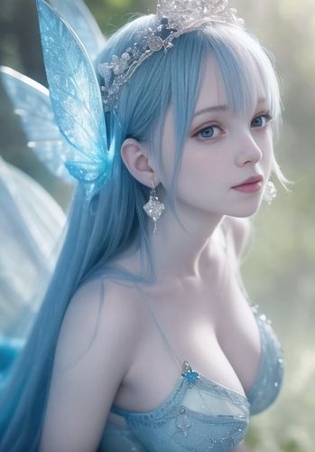 異世界の水色夢 青 × 水 × 若き女性 Vol.2