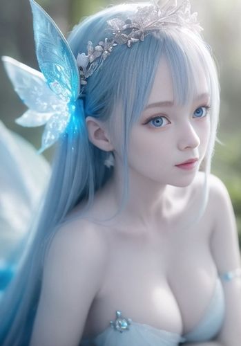 異世界の水色夢 青 × 水 × 若き女性 Vol.2