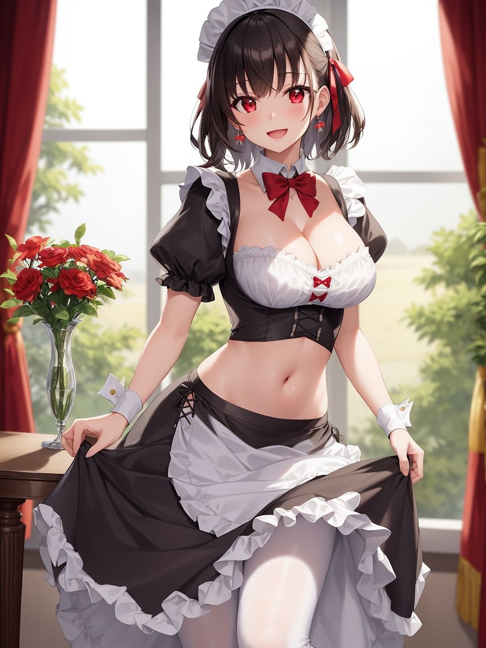 メイドたちの競演お帰りなさいませご主人様〜AIイラスト集〜