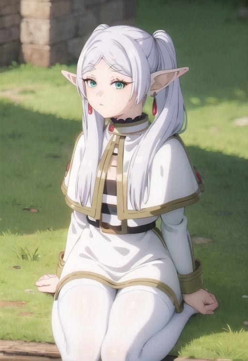 葬喪のフローレン 魔法使いエルフの性行為イラスト集