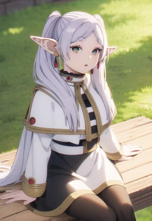 葬喪のフローレン 魔法使いエルフの性行為イラスト集