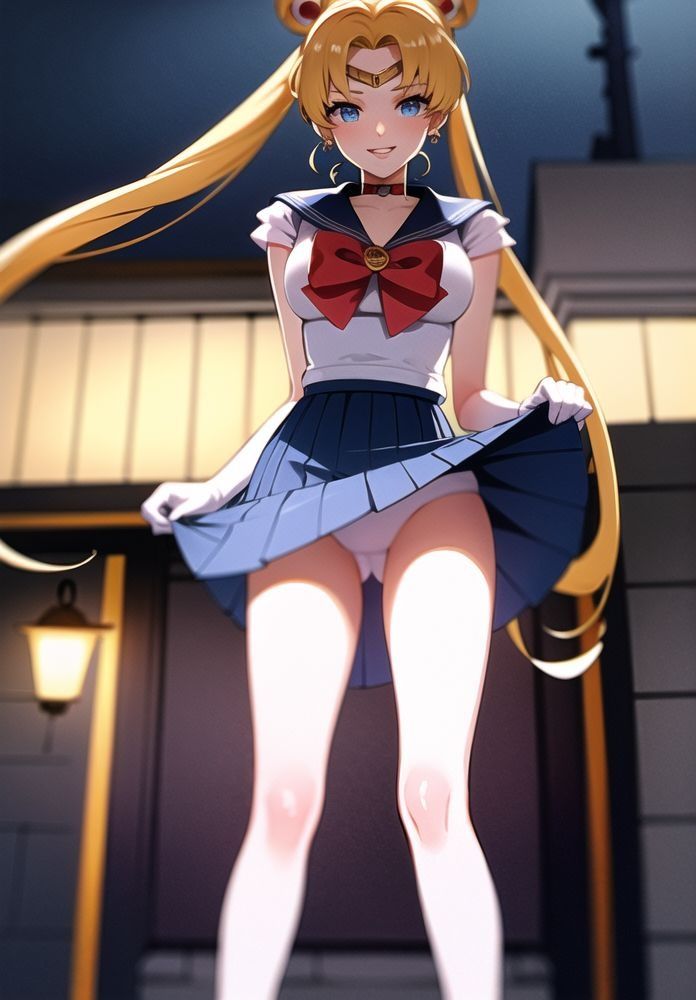 マ◯コを晒すセーラー戦士