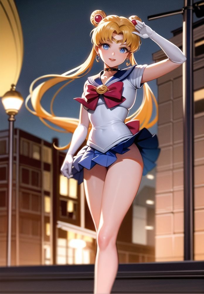 マ◯コを晒すセーラー戦士