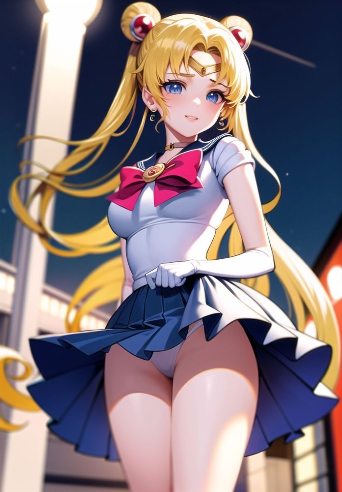 マ◯コを晒すセーラー戦士