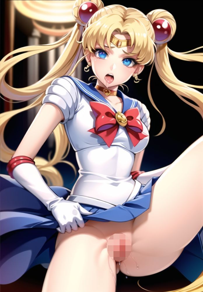 マ◯コを晒すセーラー戦士