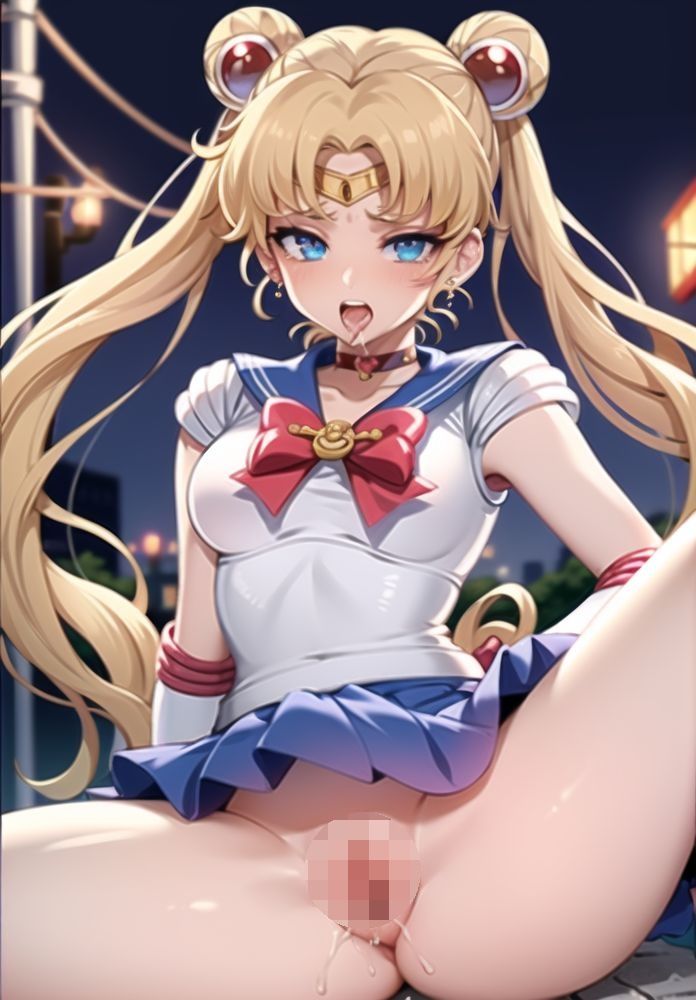 マ◯コを晒すセーラー戦士