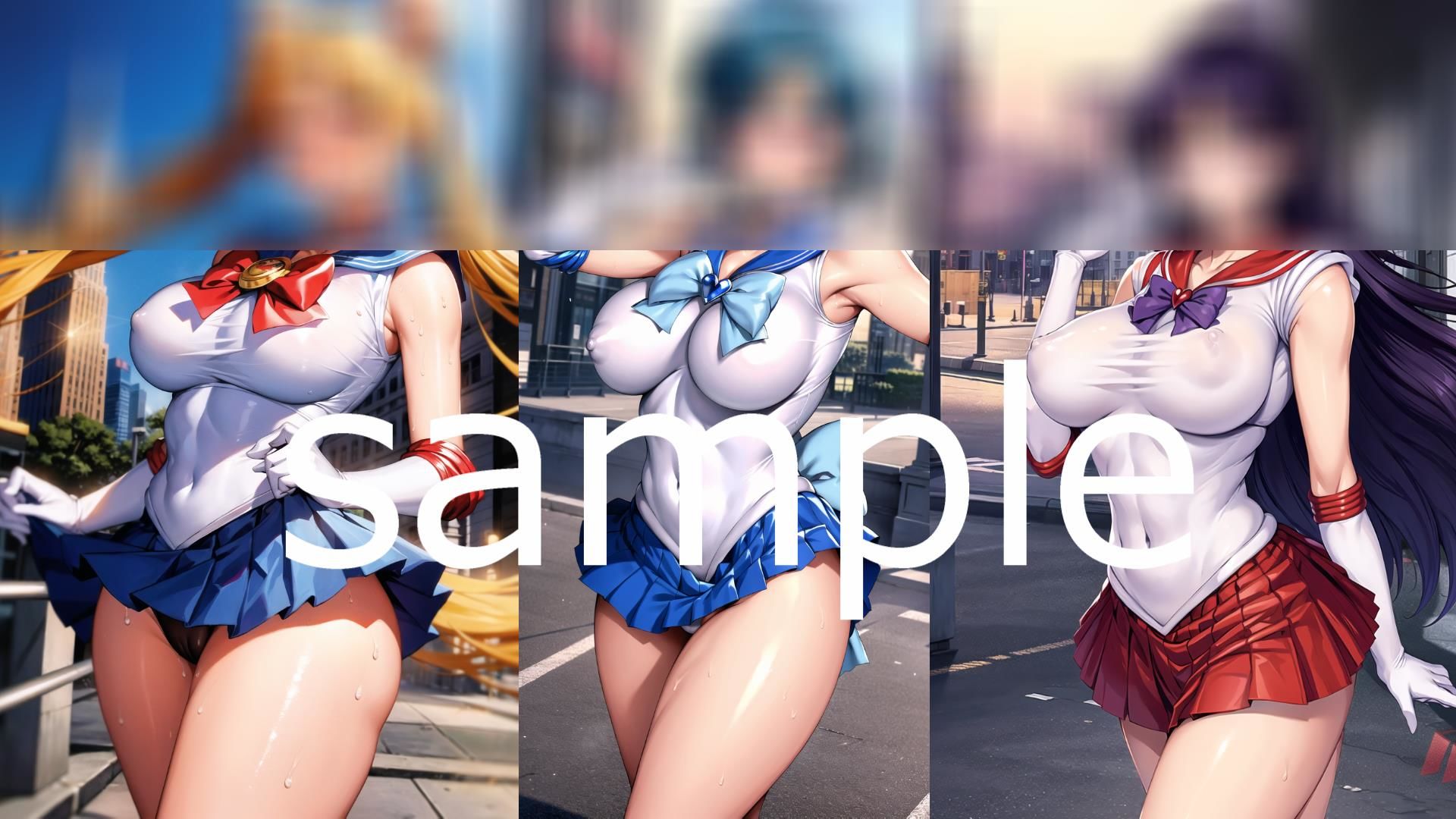 【フルカラー】ハイグレ人間になってしまったセーラー戦士たちvol.3