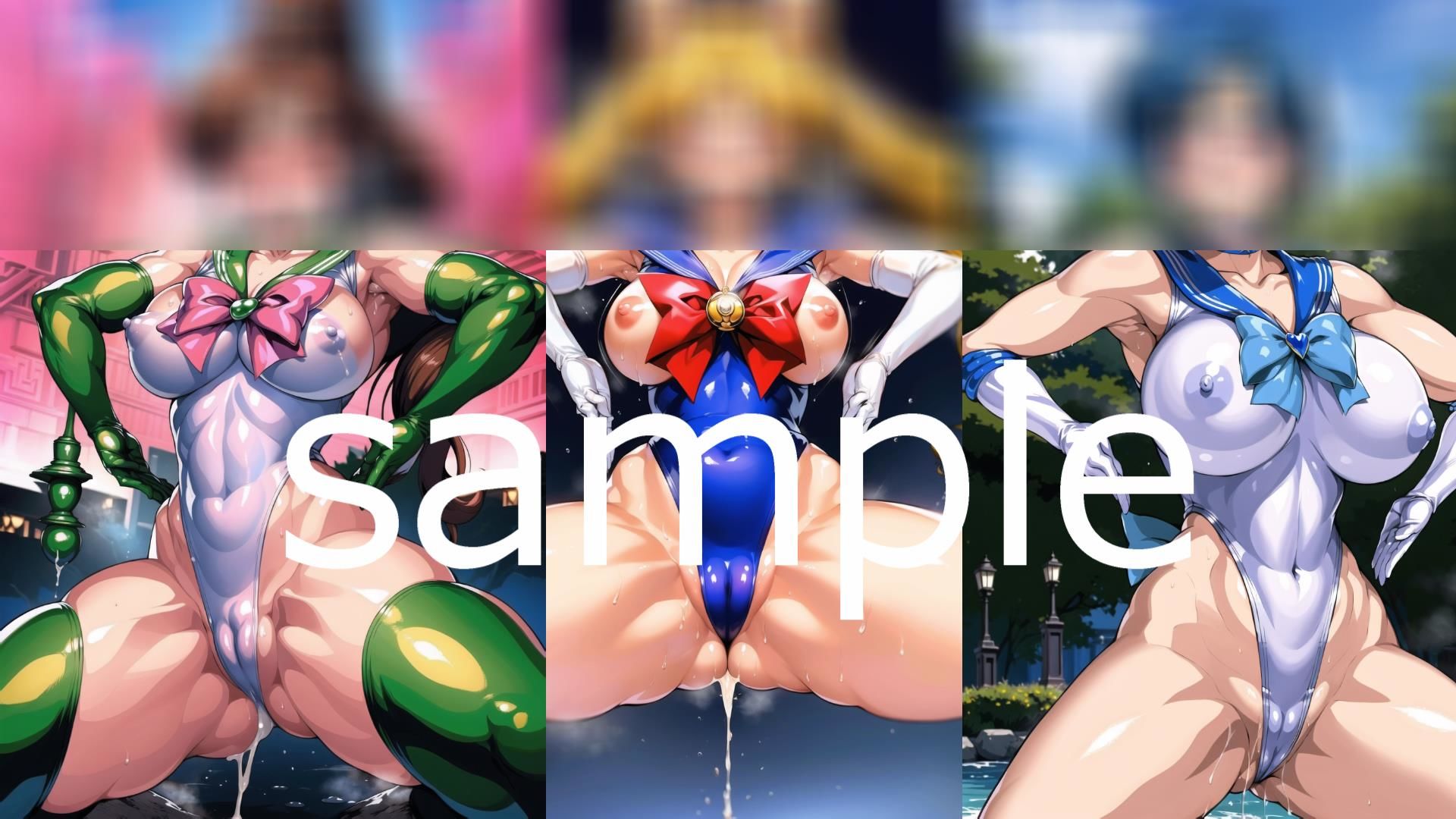 【フルカラー】ハイグレ人間になってしまったセーラー戦士たちvol.3