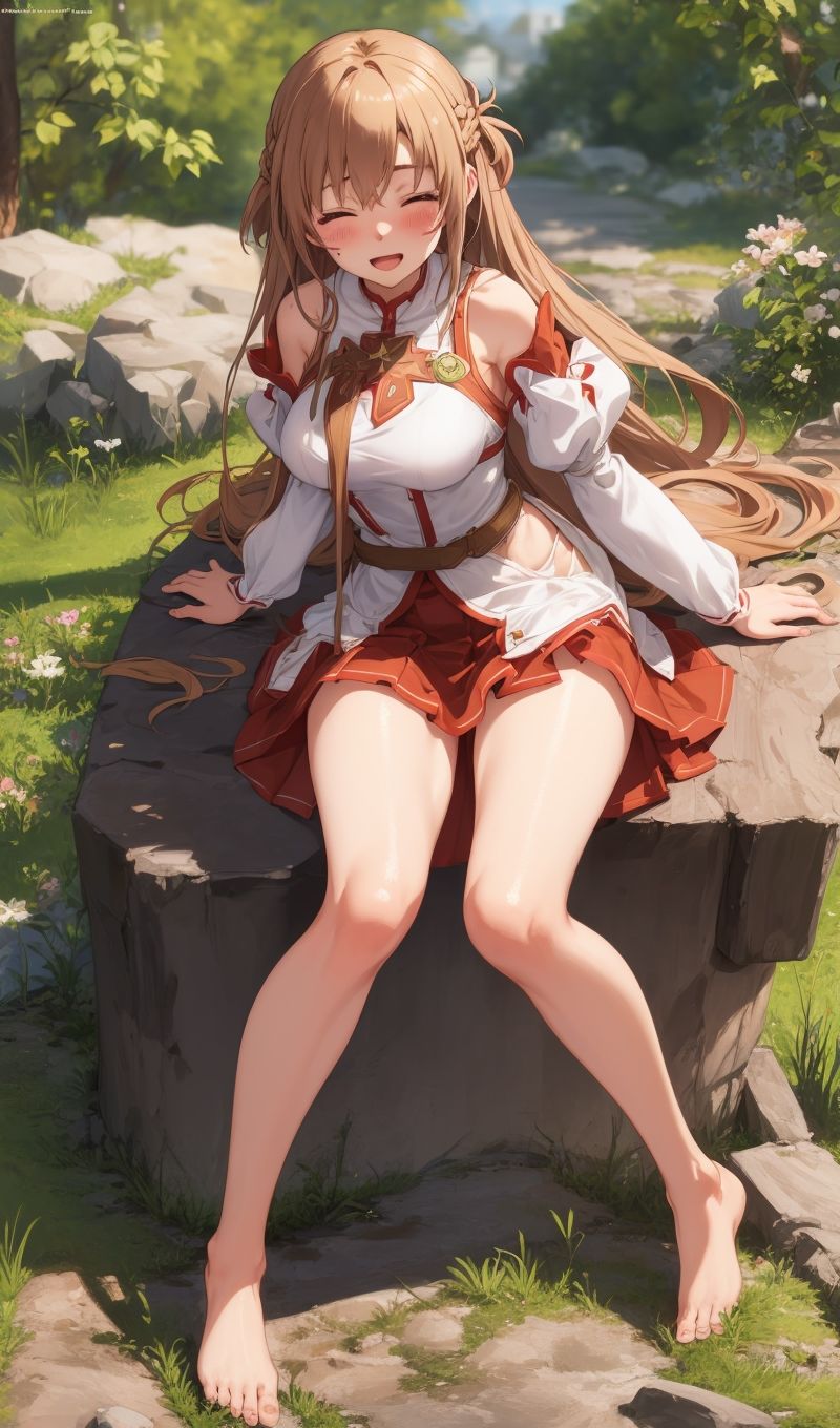 SAO閃光のア〇ナ 巨乳＋陰毛CG集 大量460枚