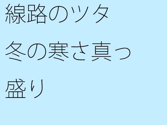 【無料】線路のツタ 冬の寒さ真っ盛り