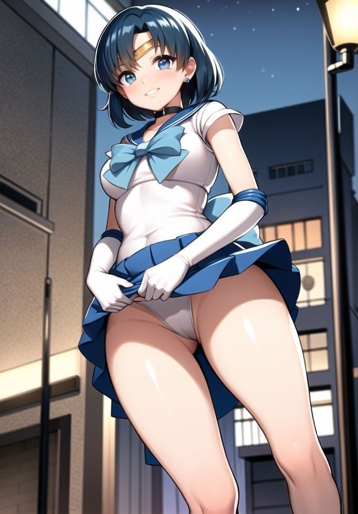 夜街で発情！セーラー戦士